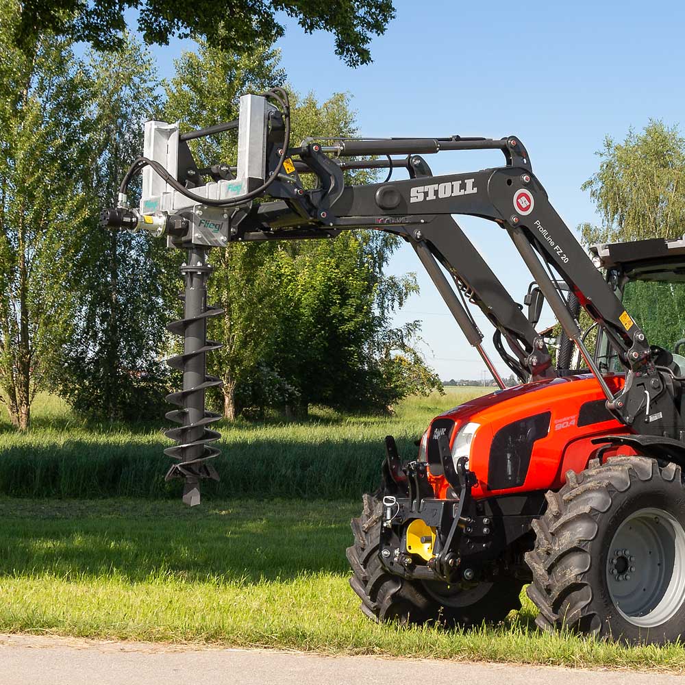 Erdbohrer hydraulisch