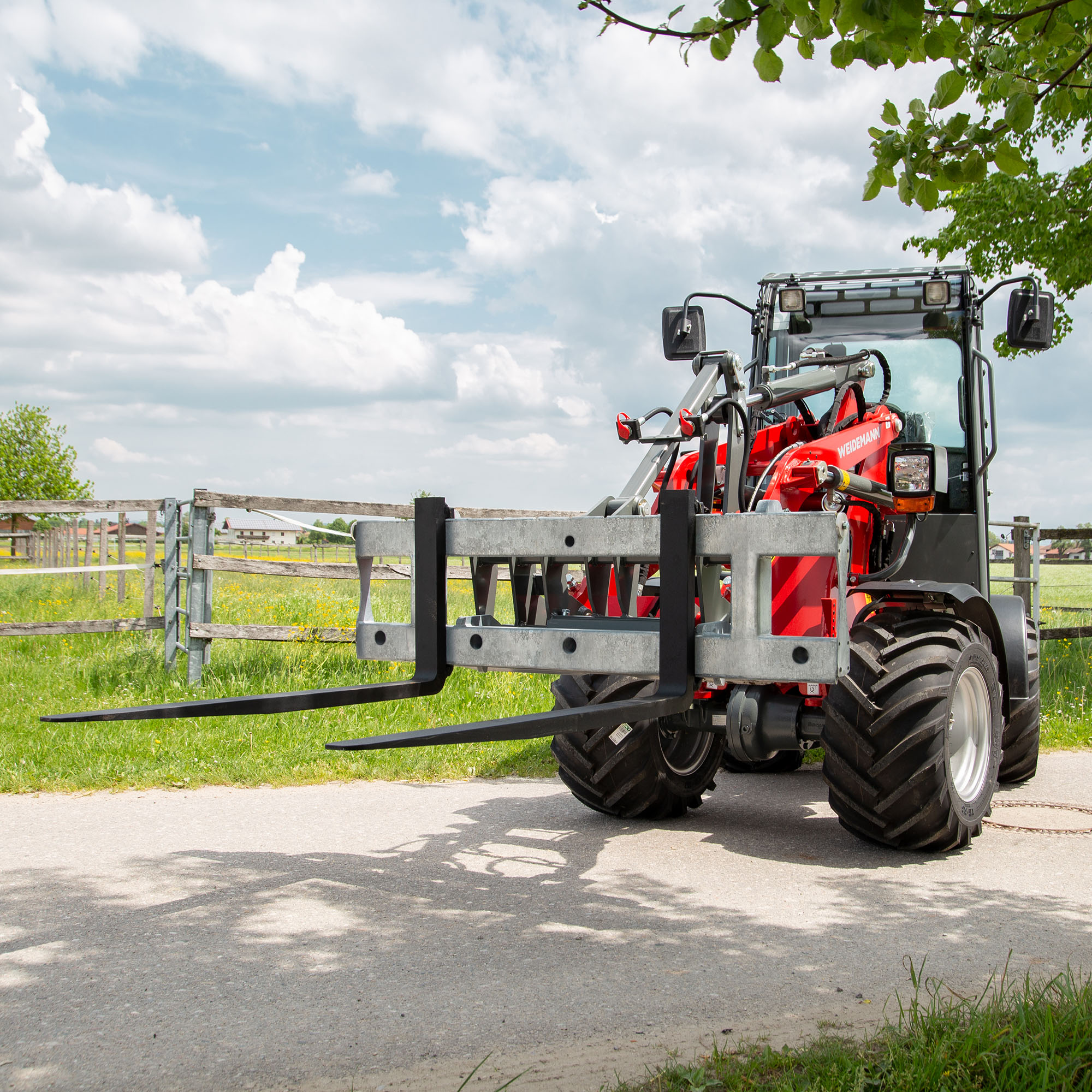 Staplergabel Freisicht